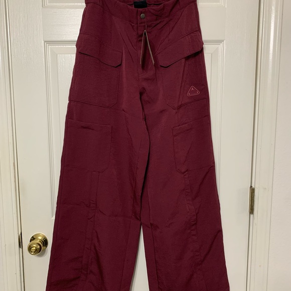 Jordan Pants - NWT Jordan Move to Zero Nike Women Teen Girls Wide Leg Baggy Pants Medium